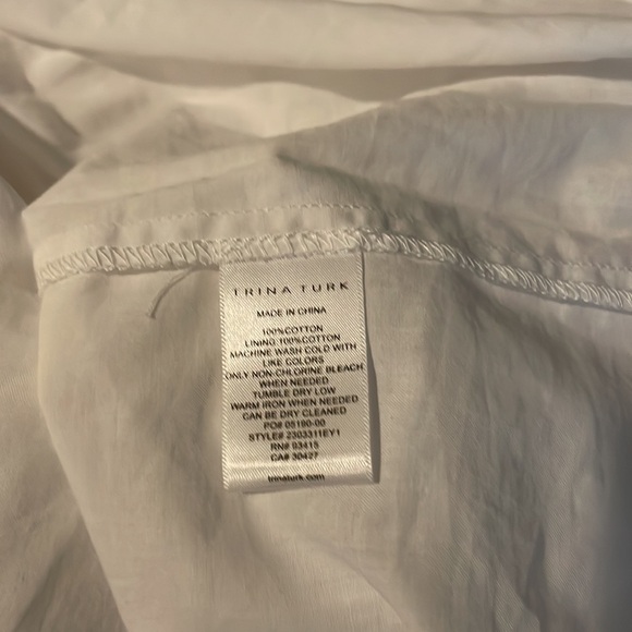 COPY - TRINA TURK White Golden Gate Dress Size Small, NWT - Picture 11 of 11